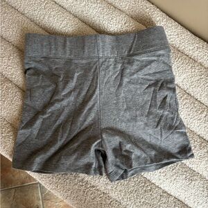 Gray Women's Biker Shorts